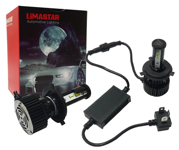 ΛΑΜΠΕΣ LED LIMASTAR 12V H4 HIGH/LOW 6000K