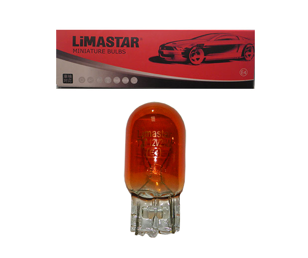 Λάμπα 12V LIMASTAR W21W  W3X16D Τ20 Ακαλυκές Φλας Πορτοκαλί