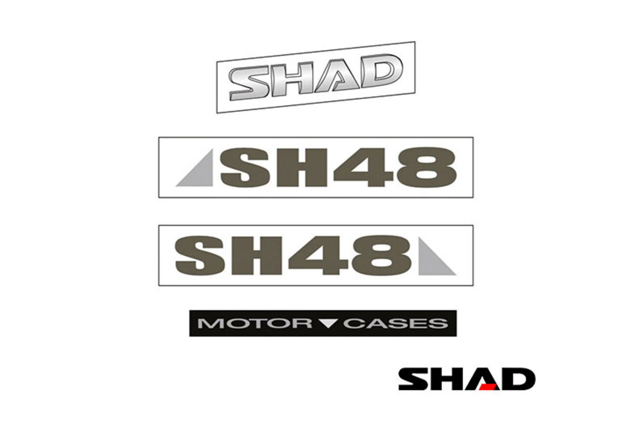 Ανταλλακτικό SHAD/D1B481ETR Αυτοκόλλητο Γκρι Νεο SH48